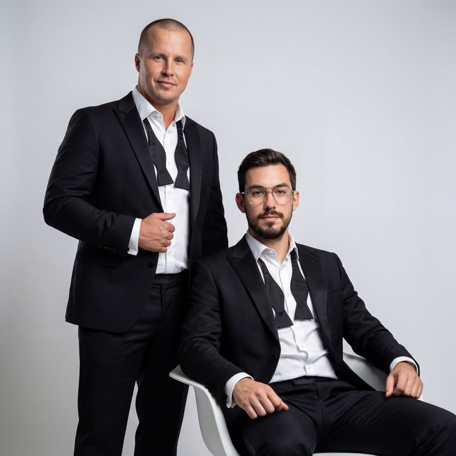 Budai Benjámin és Molenda Ákos portréja